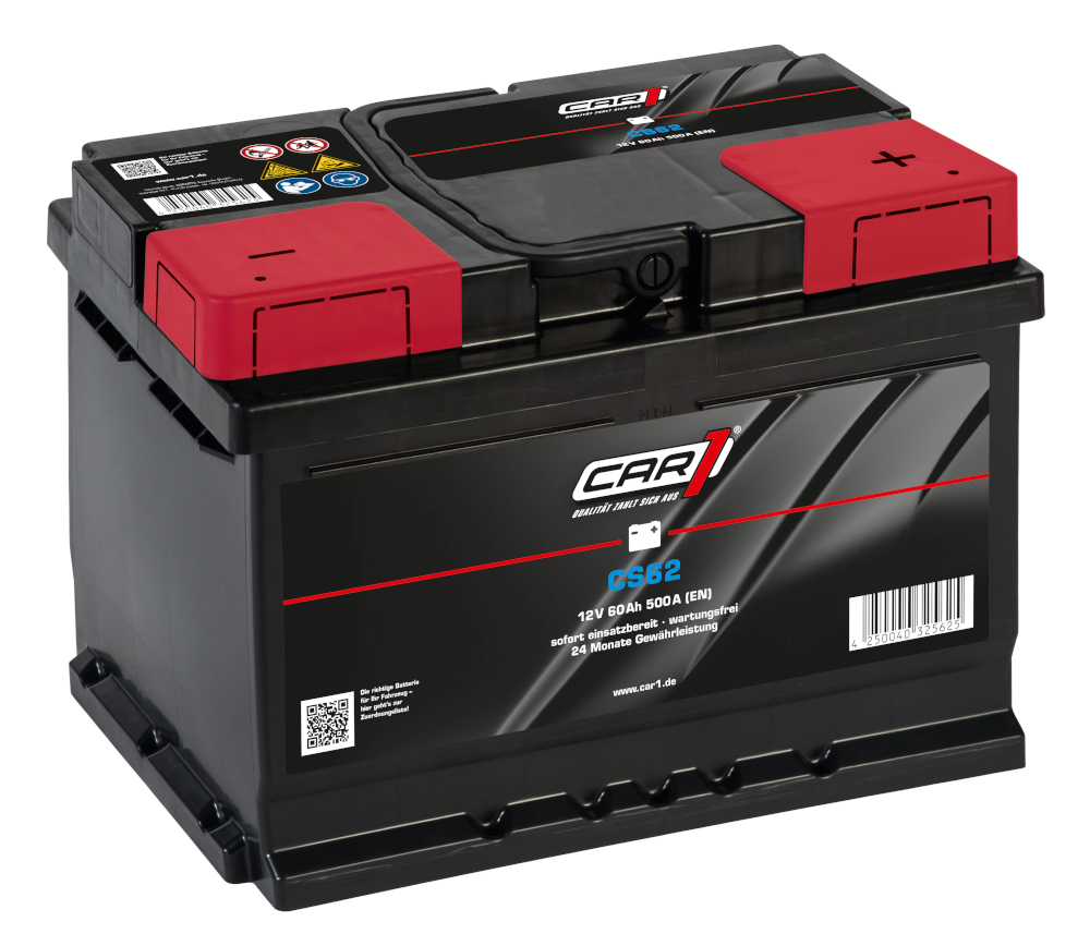 Starterbatterie Super 60Ah 500A
